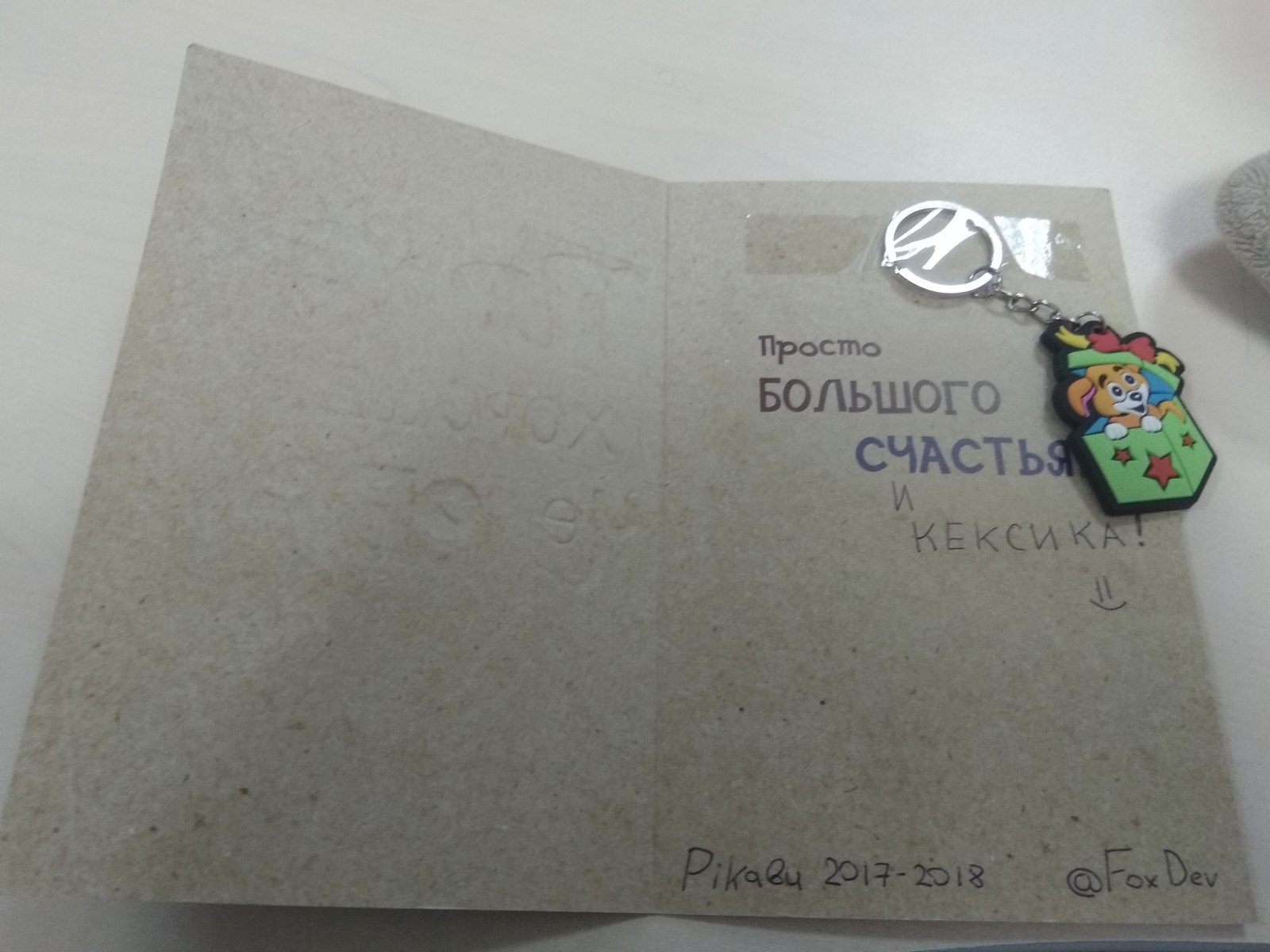 Gift from anonymous Santa Claus - My, Secret Santa, Presents, New Year, , Gift exchange, Longpost