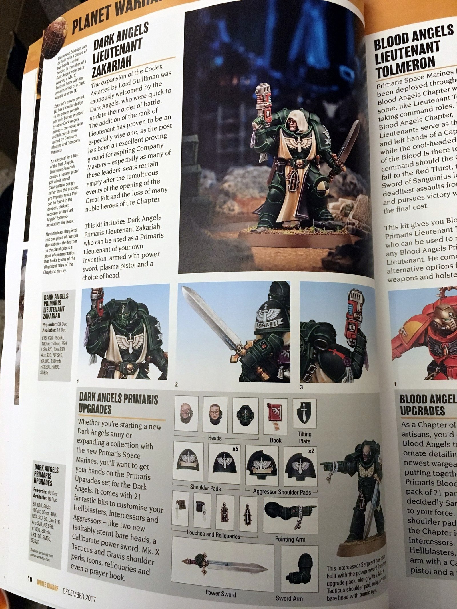 Buns for the Order of the Dark Angels - Wh News, Warhammer 40k, Primaris space marines, Dark Angels