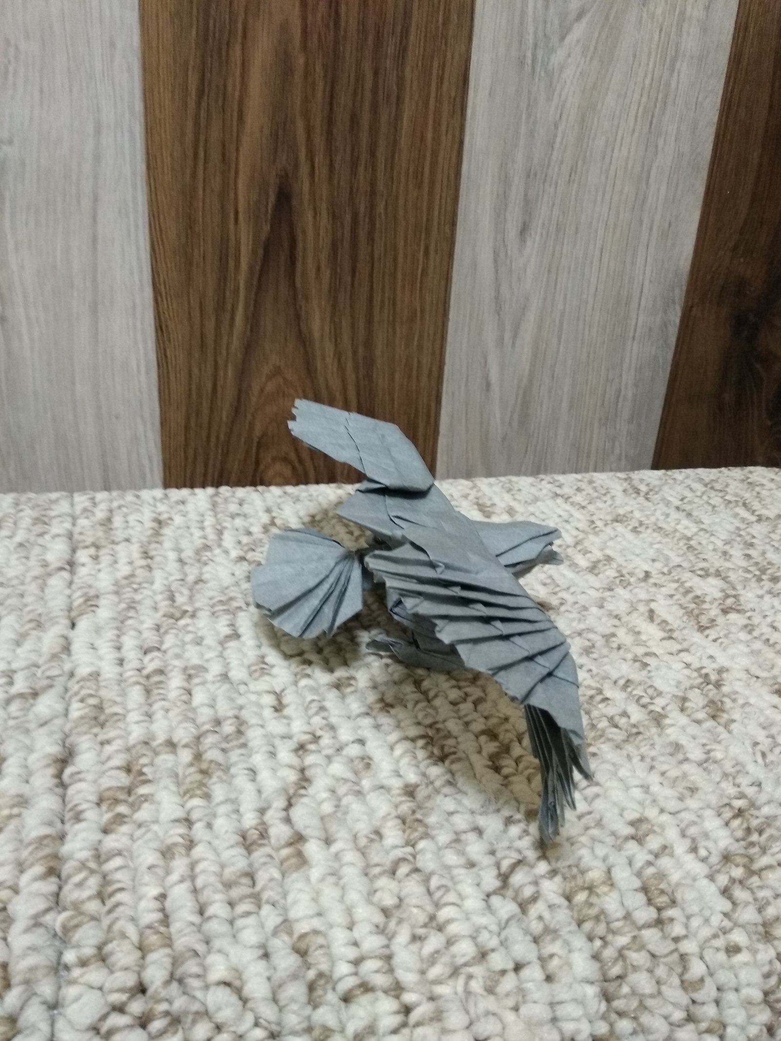 Eagle - My, Origami, Eagle, , Longpost, Eagle