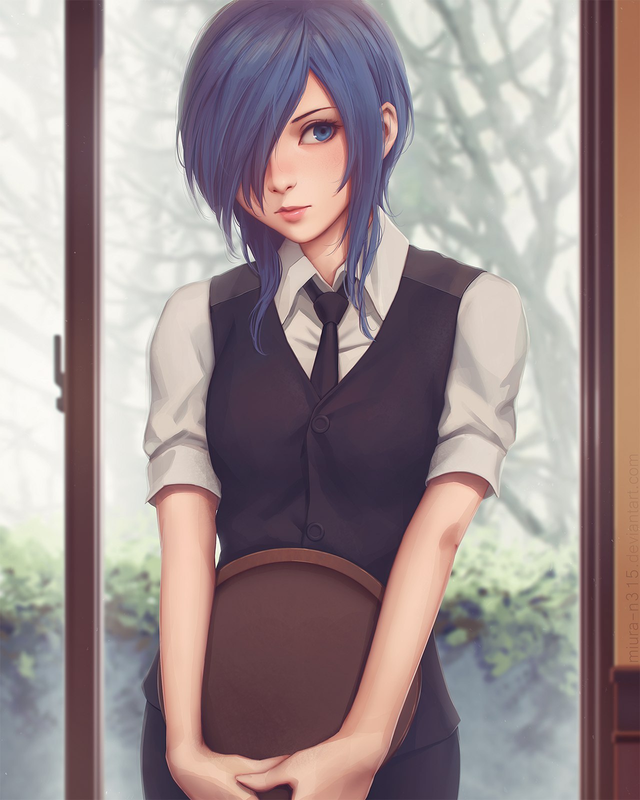 Anime Art №1210 - Anime, Anime art, Tokyo ghoul, Kirishima Touka, Miura-N315