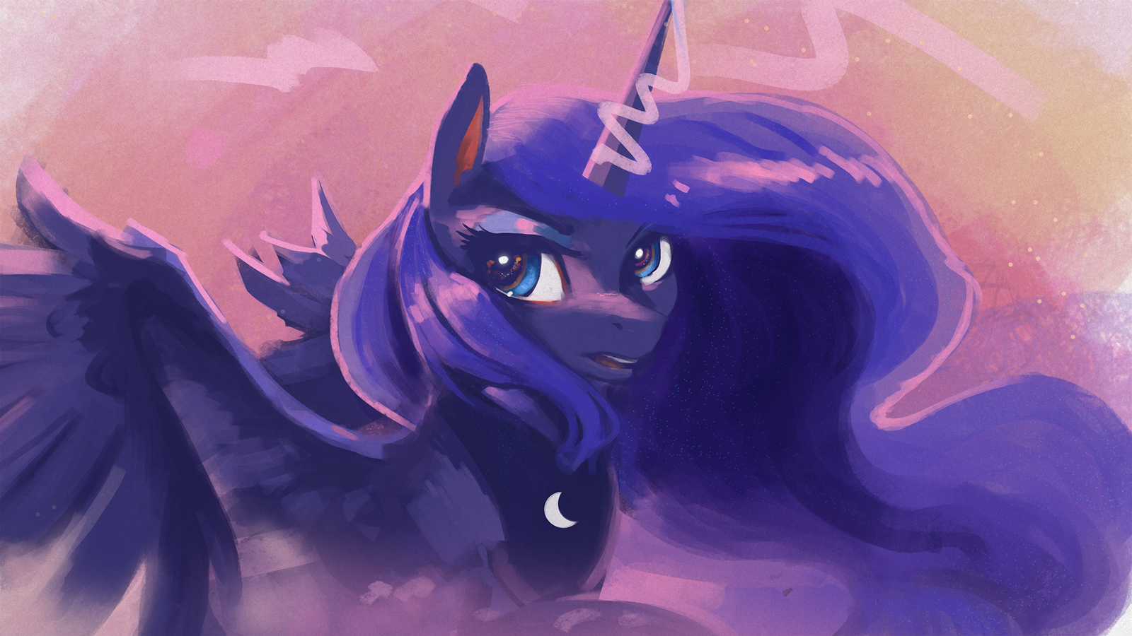 Luna - My little pony, PonyArt, Princess luna, Hierozaki