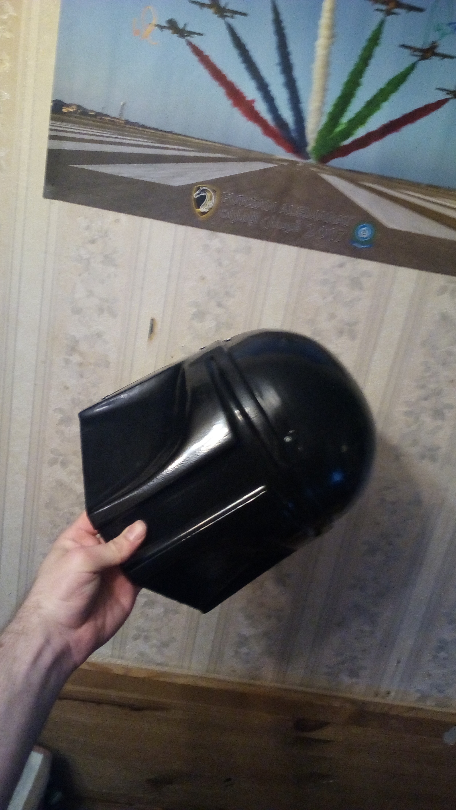 Vacuum Formed 1: Mandalorian Helmet - My, Vacuum forming, Cosplay, Boba Fett, Mandalorian, Needlework with process, Craft, Pepakura, , Longpost, Papercraft