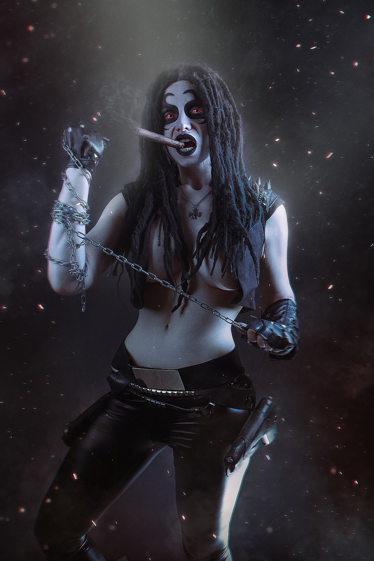 14. Good Lobo cosplay (DC) - Girls, PHOTOSESSION, , Longpost, Lobo, DC, Cosplay