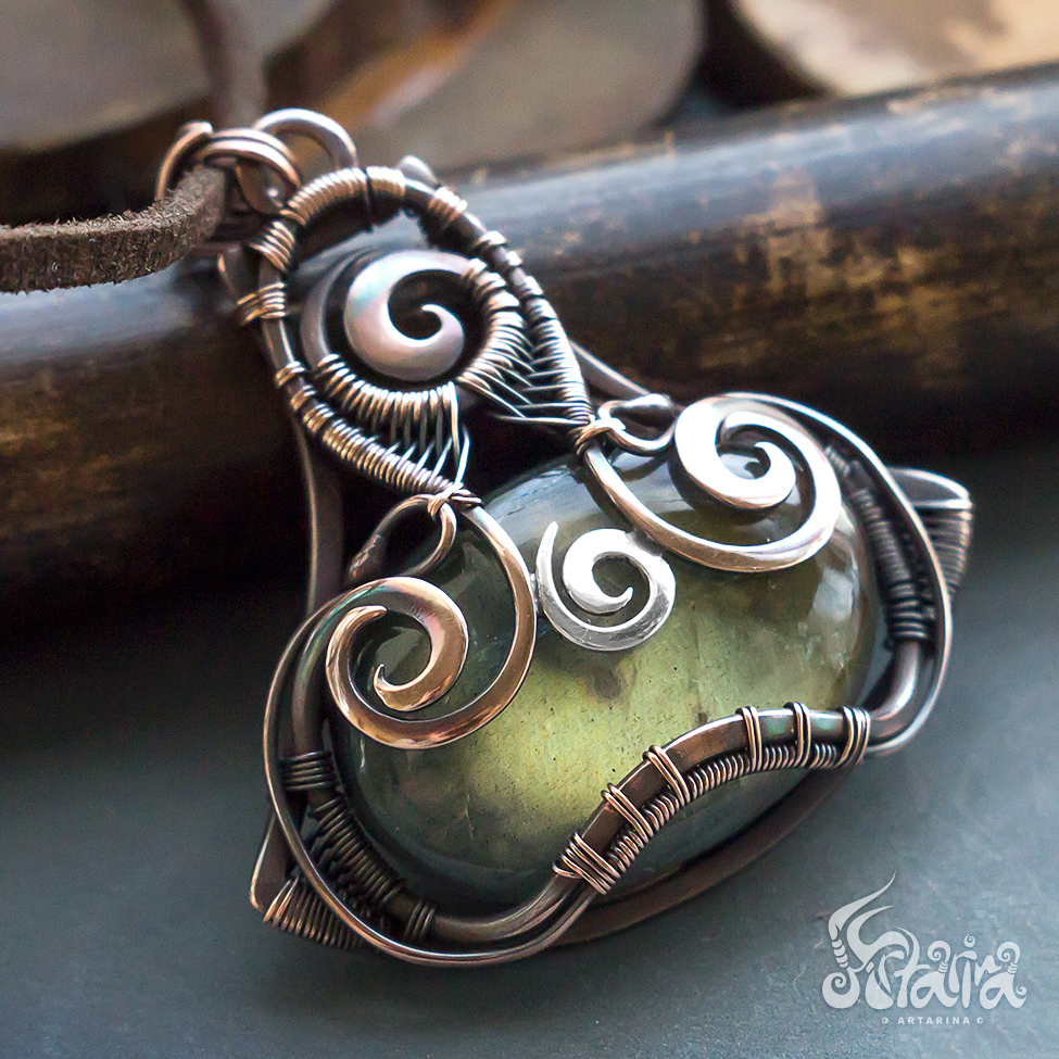 Wire wrap кулоны - Моё, Wire wrap, Wire wrapping, Творчество, Украшения из проволоки, Ручная работа, Арт, Украшение, Медь, Длиннопост