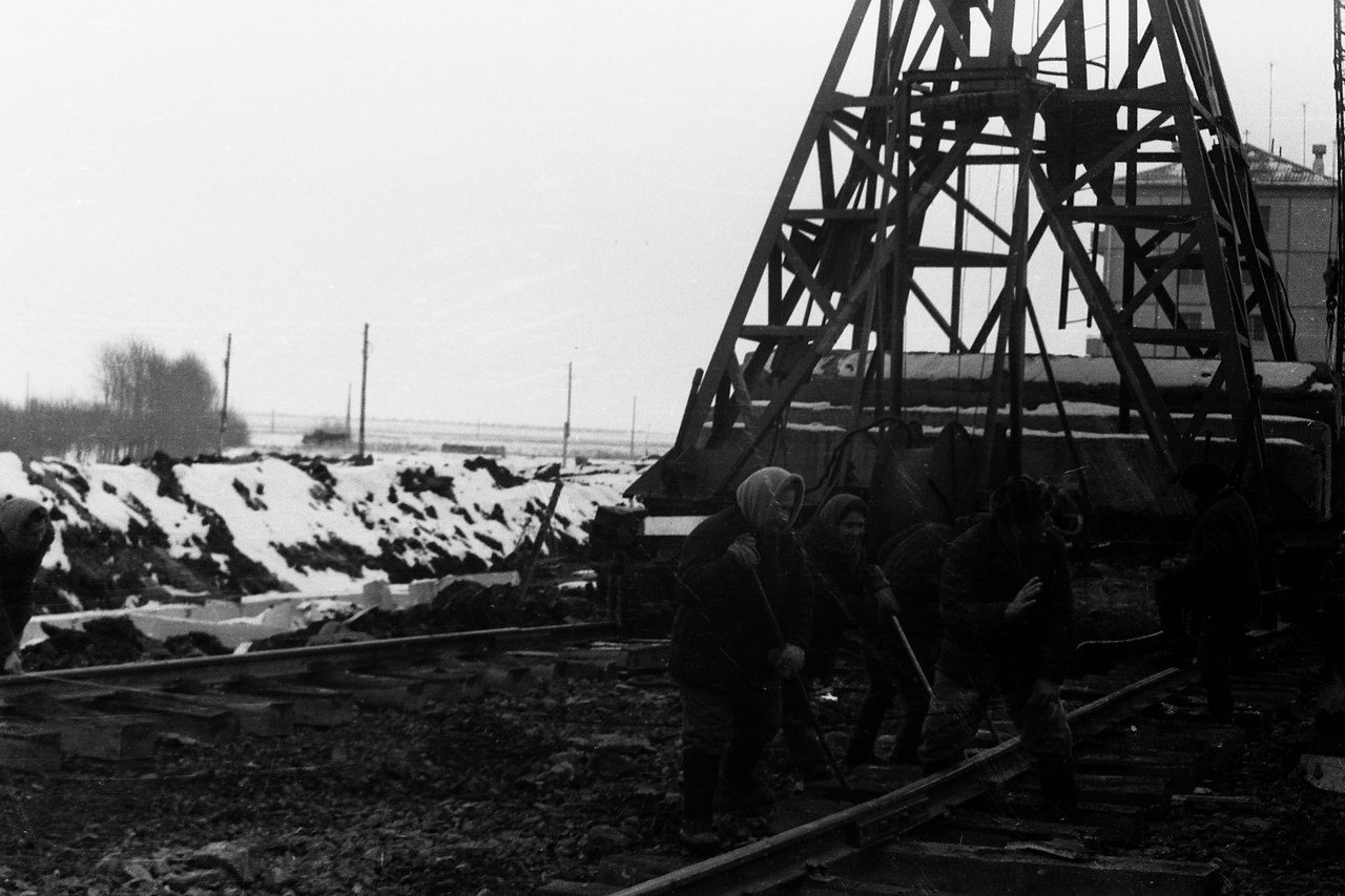 Строительство Магнитогорска. Ноябрь 1972 год. - Магнитогорск, Клуб история магнитогорска, Старое фото, Строительство, Первостроители, Прошлое, Длиннопост