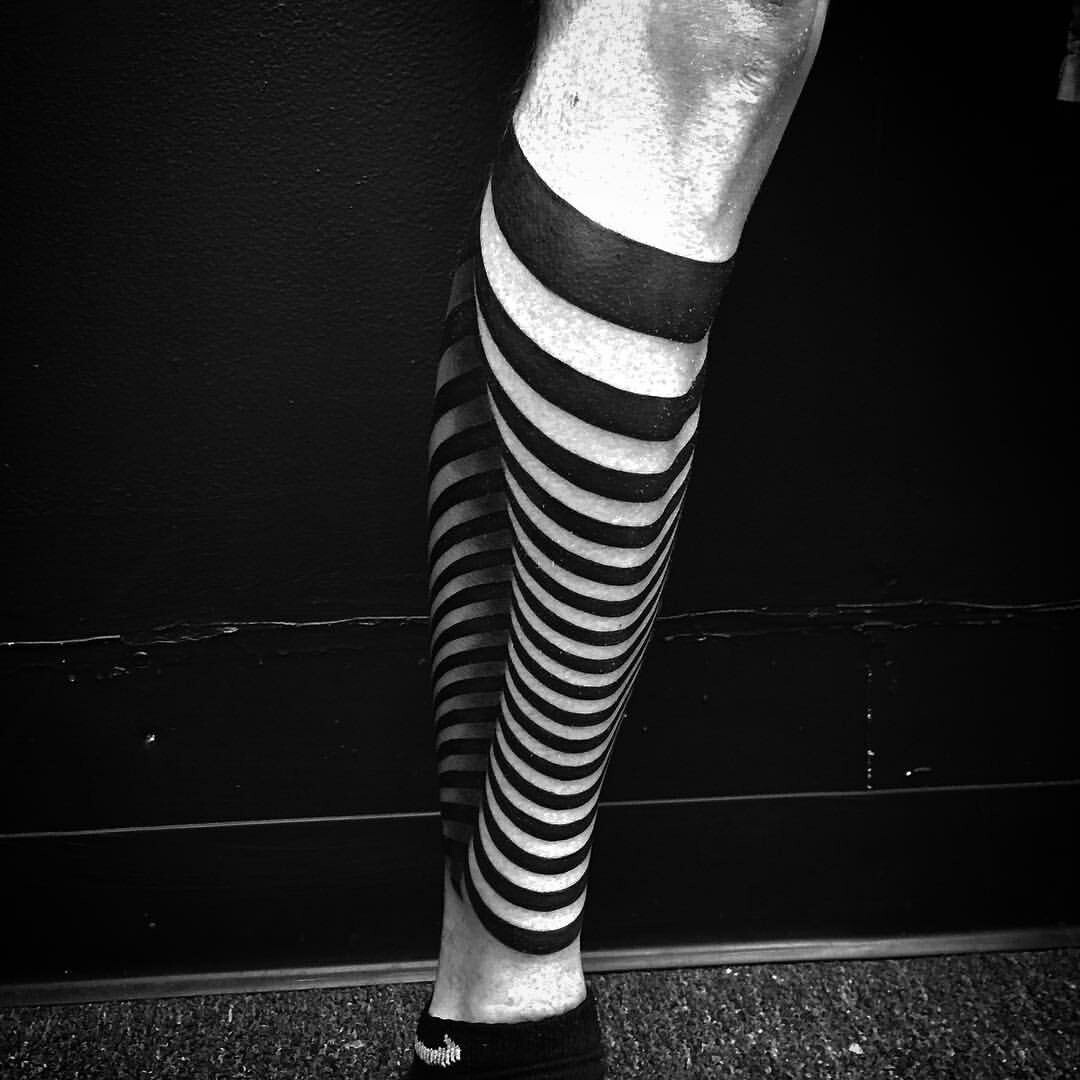 When the tattoo looks like a zebra hoof - zebra, Tattoo