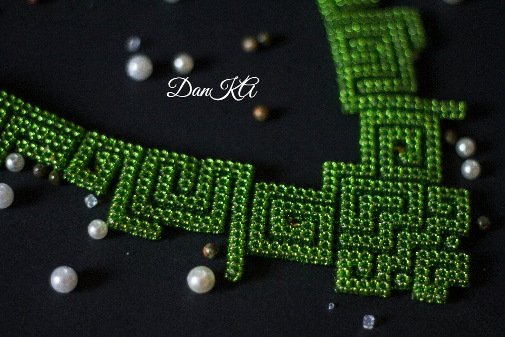 Danka. Works. Part 15 - My, , Beads, Creation, Needlework without process, Harness, Beaded necklace, Longpost