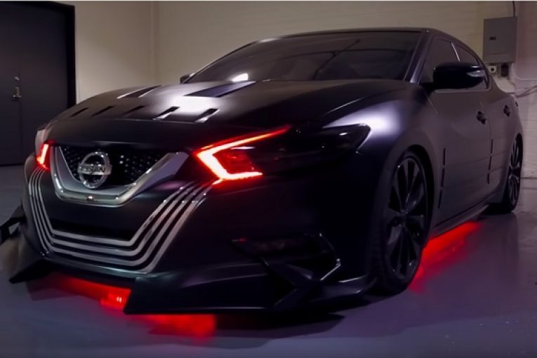 Nissan showed off a car in the style of a Star Wars fighter - Star Wars, Boba95fet, Art, Video, Tag