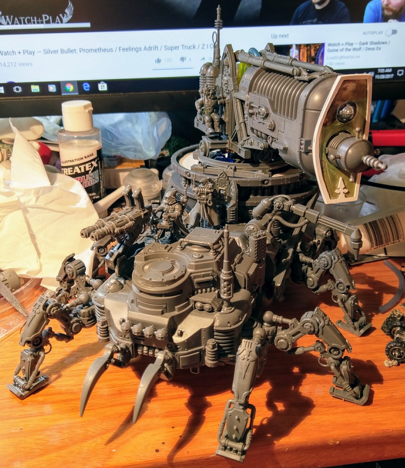 Spider Mechanicus and Shadowblade Conversion - Warhammer 40k, Wh miniatures, Conversion, Modeling, Longpost