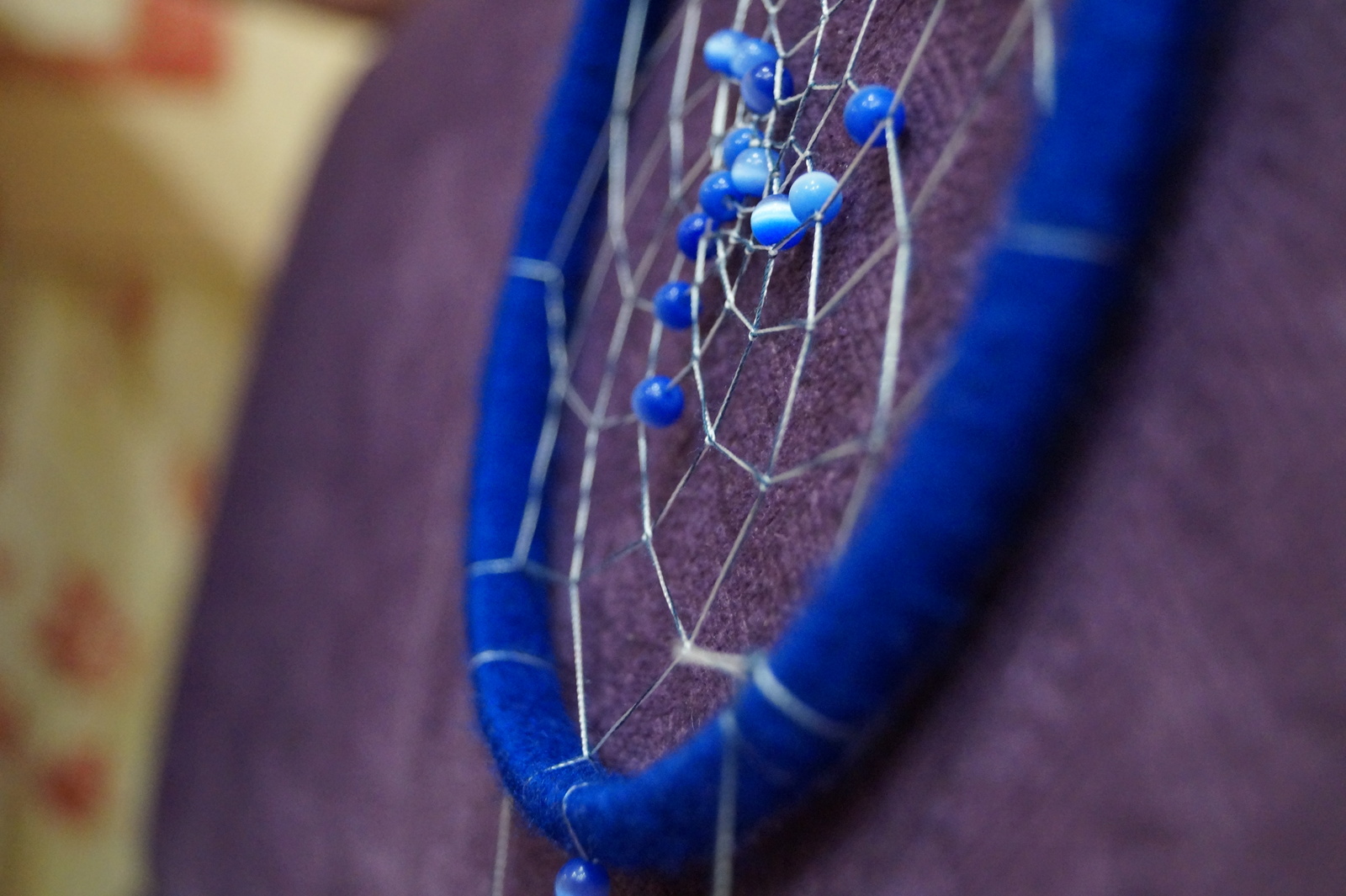 My second dream catcher - Dreamcatcher, Needlework, Longpost