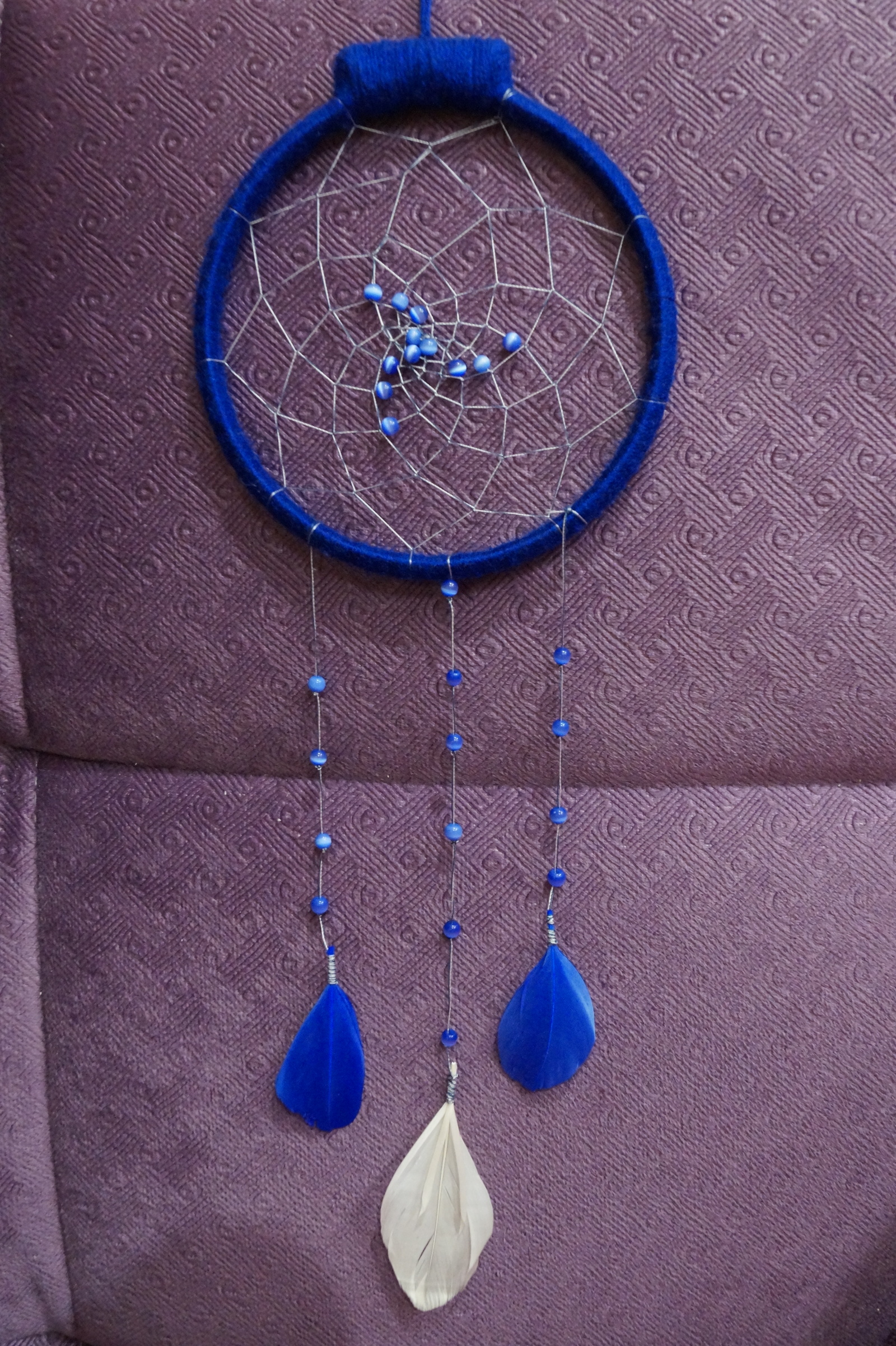 My second dream catcher - Dreamcatcher, Needlework, Longpost