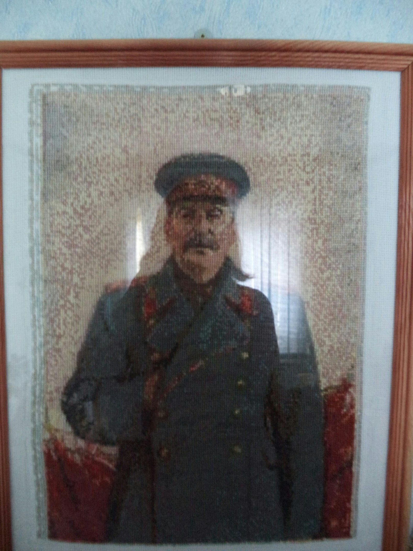 Embroidery - My, Warhammer 40k, Cross-stitch, Stalin, Dreamcatcher, Longpost