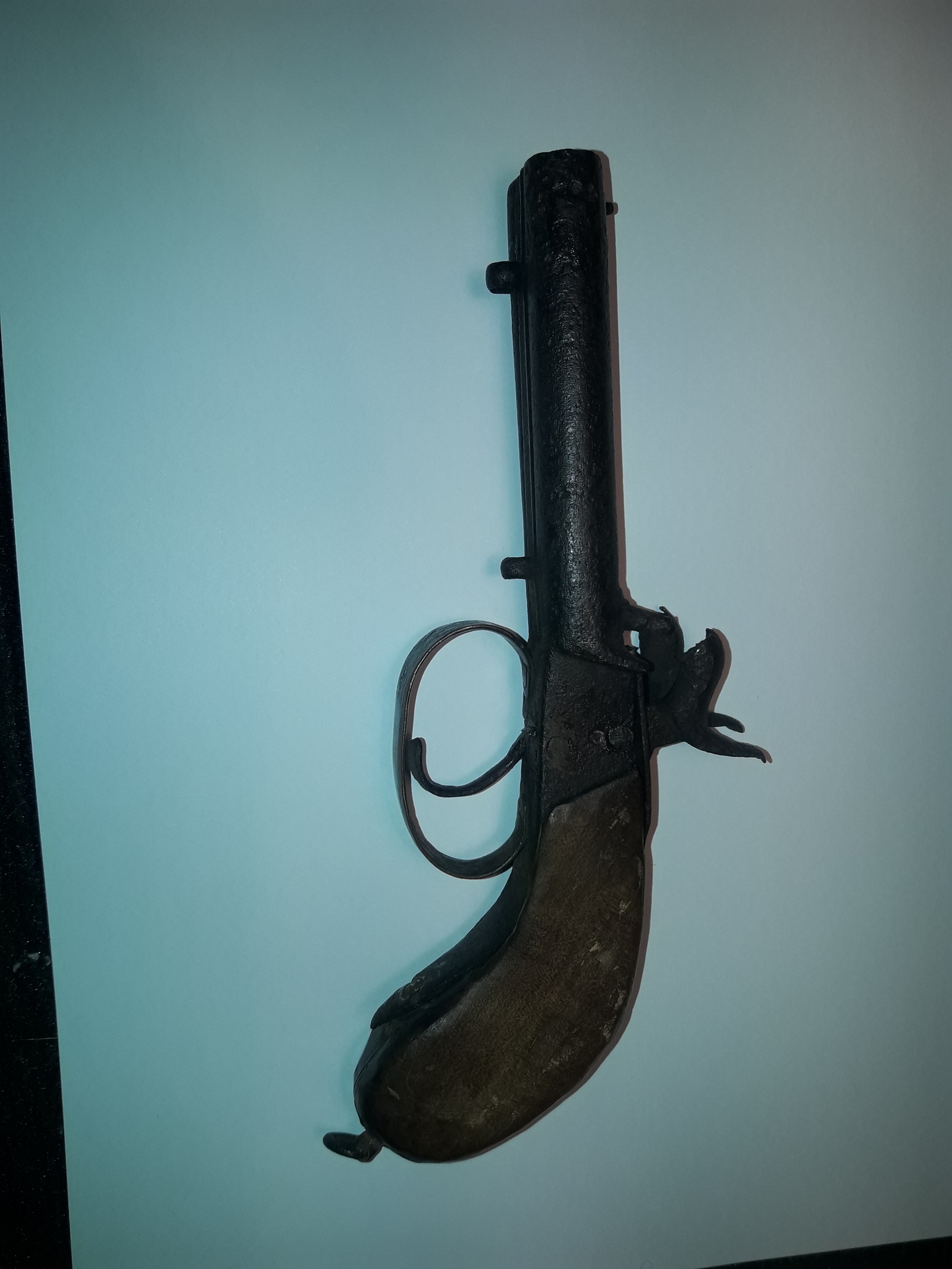 What's a double barrel? - My, Antiques, Pistols, , Longpost, Firearms