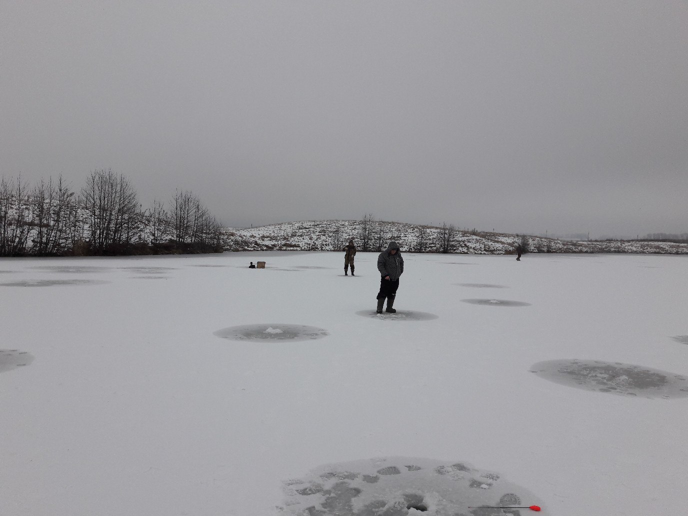 Finally it happened!!! Opened the winter season - My, Whiteriverufa, Fishing, Bashkortostan, Winter fishing, Equalizer, Longpost