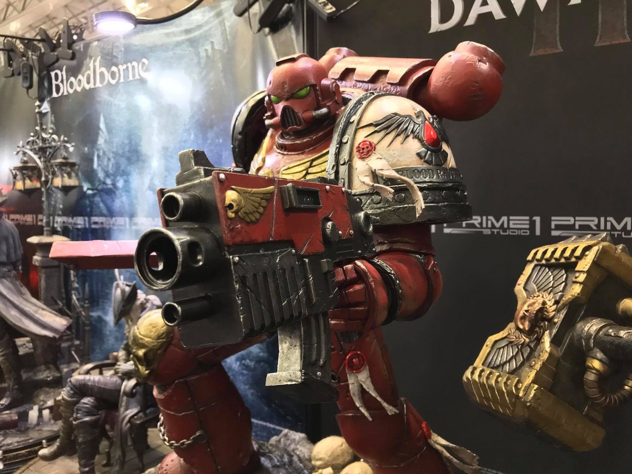 Масштабные миниатюры Кровавых Воронов - Warhammer 40k, Wh miniatures, Космодесант, Blood ravens, Длиннопост