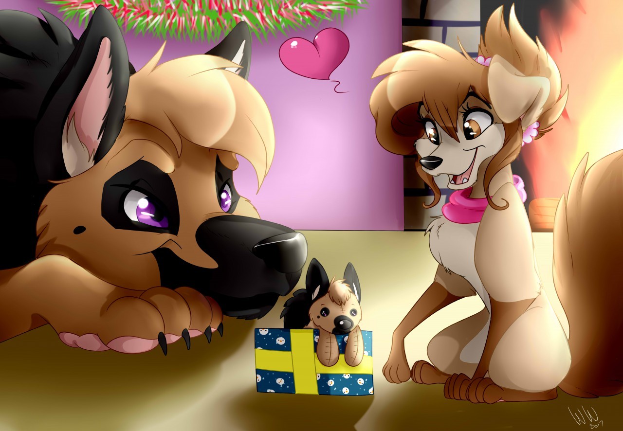 First gift - Art, Images, Furry, Feral, Furry feral