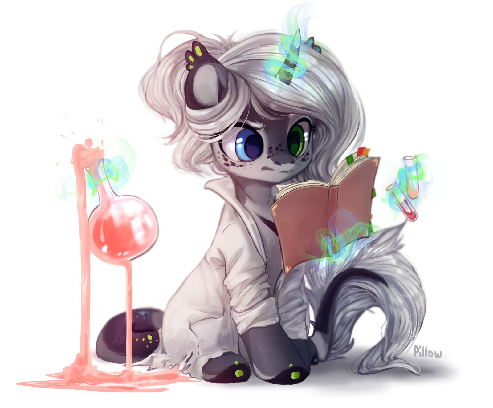Chemist - My little pony, PonyArt, Original character, Graypillow