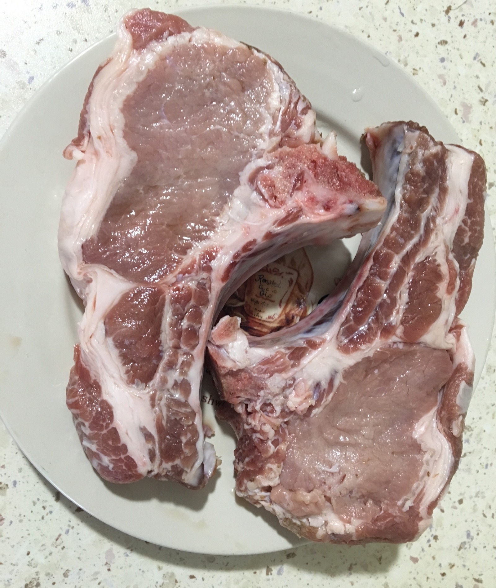 Pork steak with green peas. - My, Steak, Pork, Recipe, Yummy, Longpost