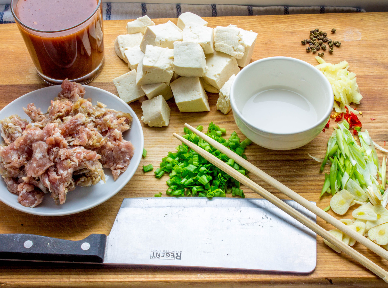 Mapo Doufu - My, Food, Recipe, Longpost, Tofu, Meat