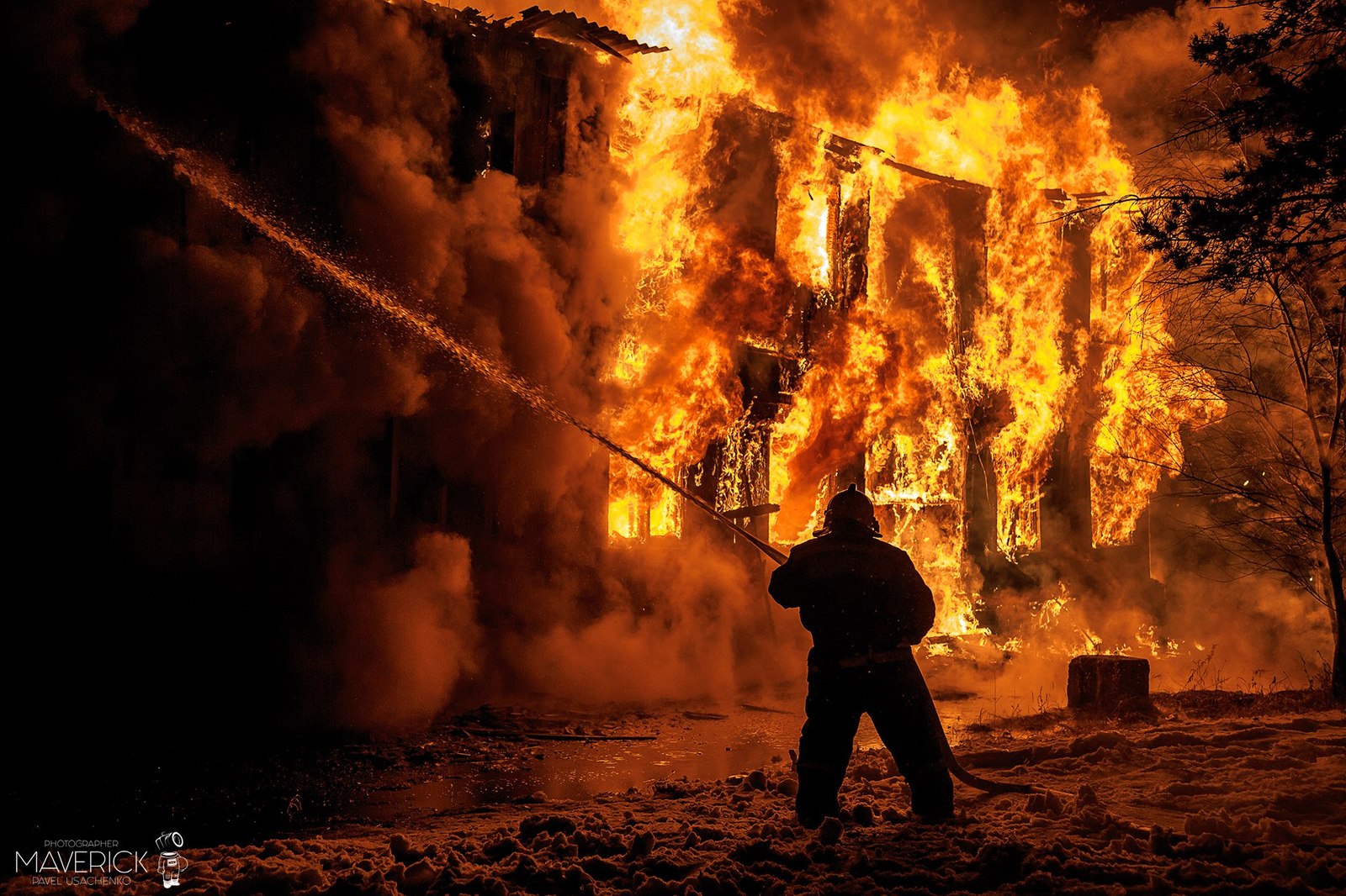 Renovation - Fire, Neryungri, Yakutia, Maverick, Renovation, Longpost