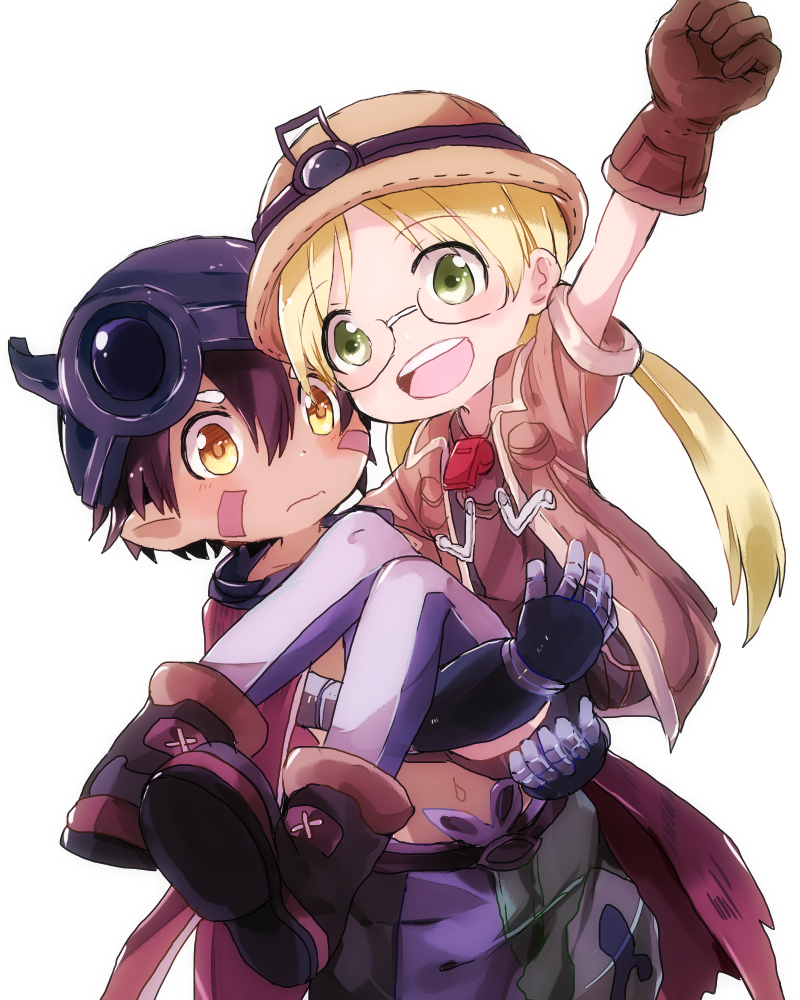 Let's Go - Anime art, Anime, Made in abyss, Reg, Rico