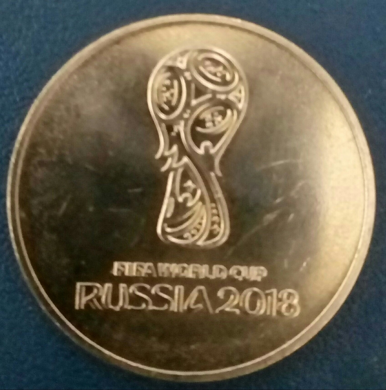 Coin from the future - Central Bank of the Russian Federation, 2018 FIFA World Cup, , Coin, Money
