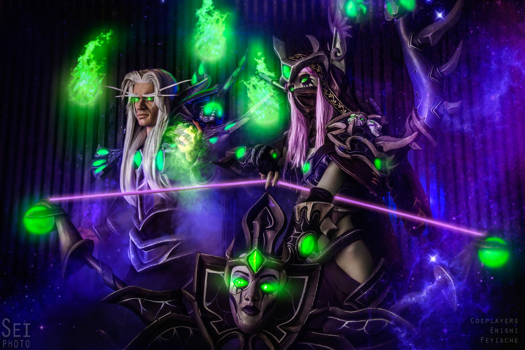 HotS - Master Sylvanas and Master Kael'thas! - HOTS, Master Sylvanas, Master Kaelthas, Feyische, Enishiryuuodzin, Косплей, Длиннопост