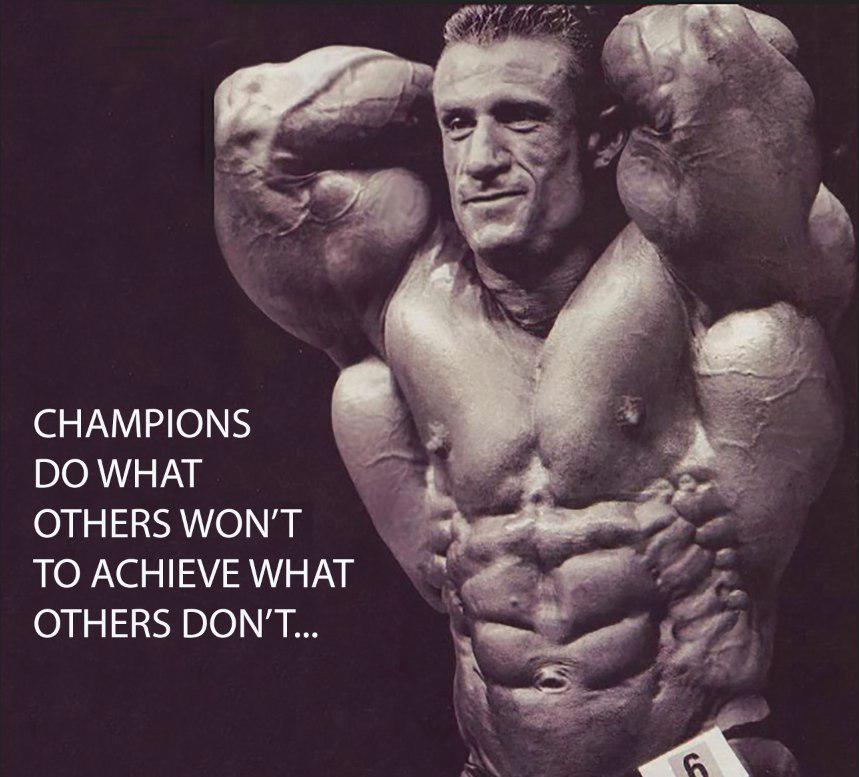 Quote from Dorian Yates. - Body-building, Bodybuilders, Sport, Gym, Sports girls