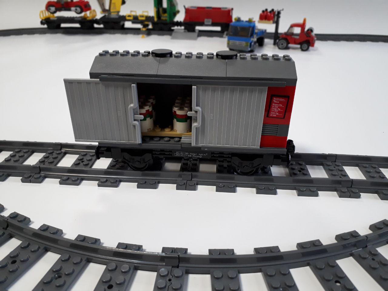 Обзор который опоздал на 11 лет. 7898 Cargo Train Deluxe - Моё, LEGO, LEGO train, Длиннопост