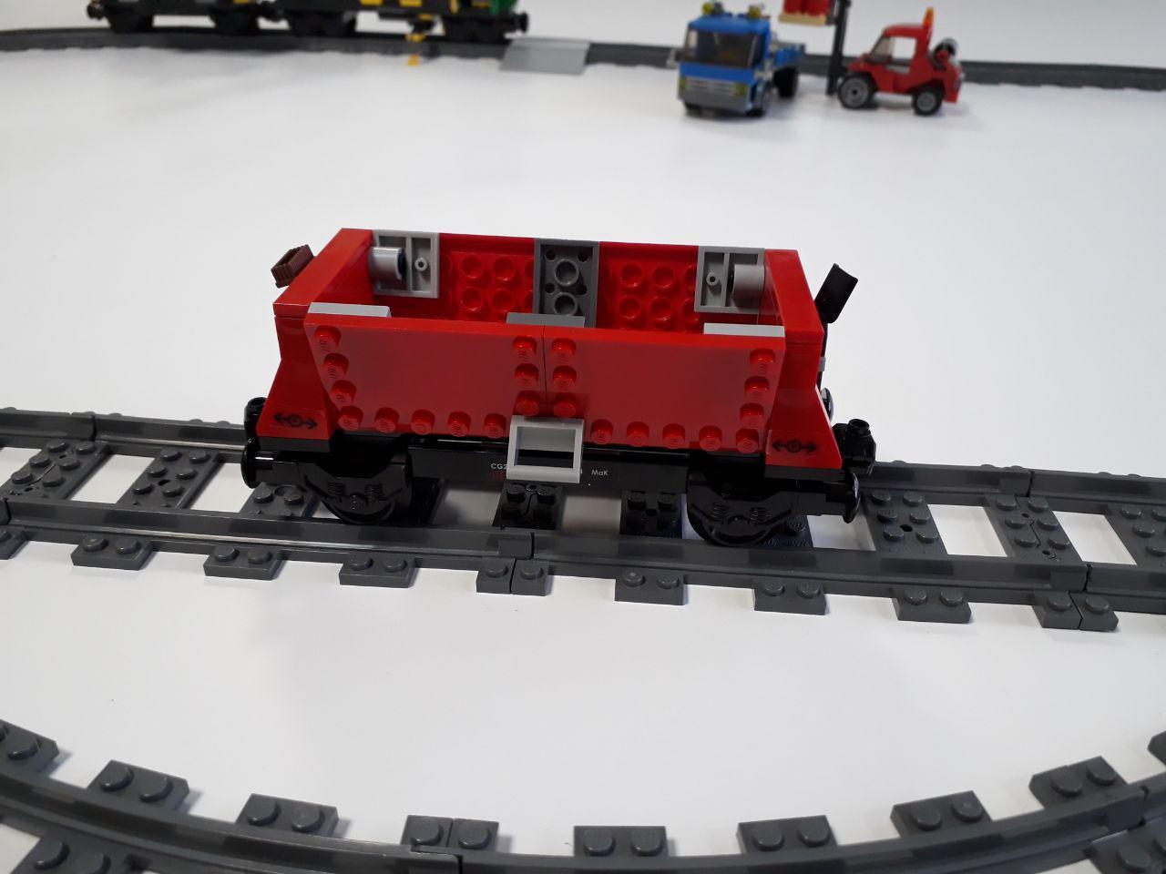 Обзор который опоздал на 11 лет. 7898 Cargo Train Deluxe - Моё, LEGO, LEGO train, Длиннопост