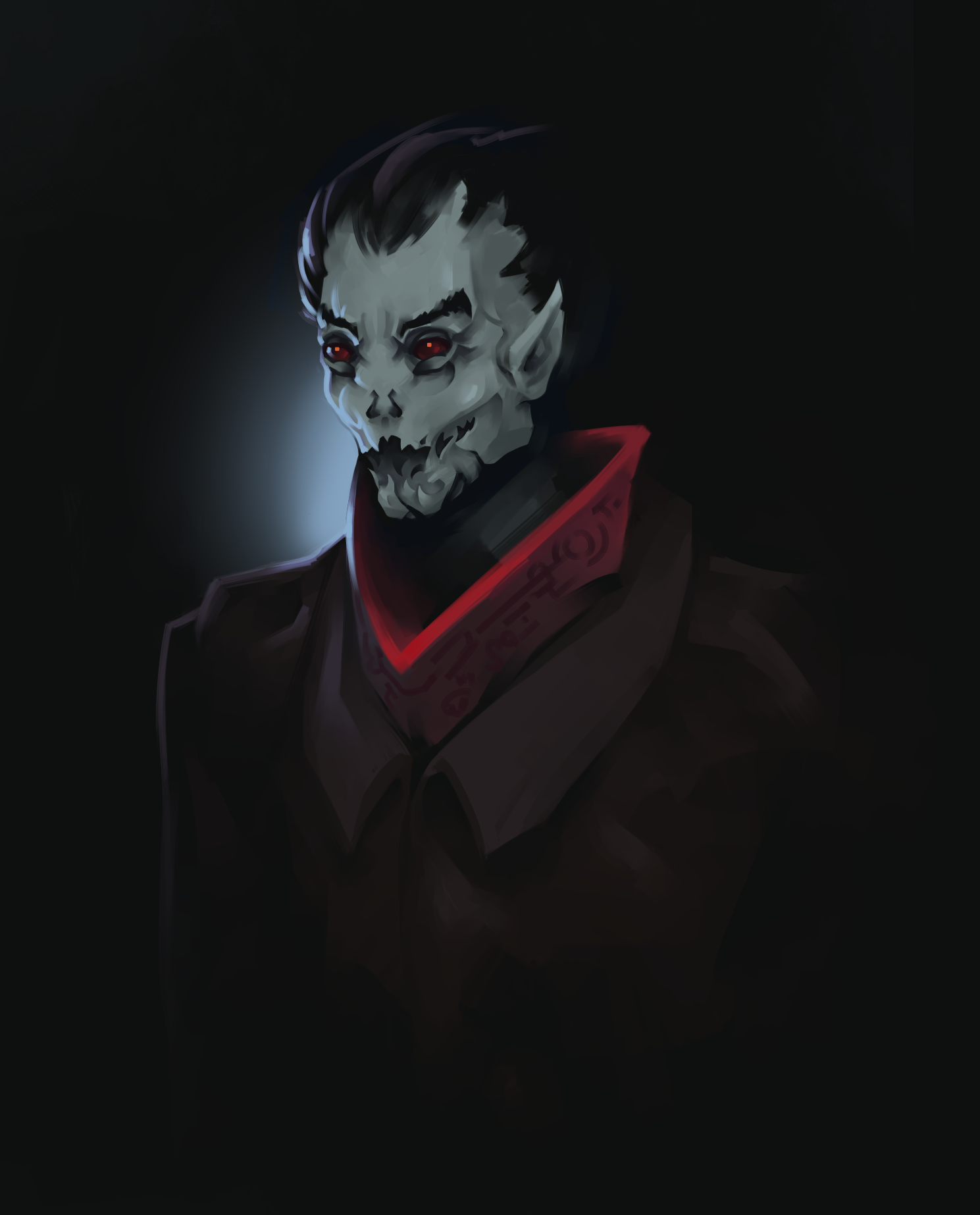 Dracula - My, SAI, Dracula, Vampires, Portrait, dawn