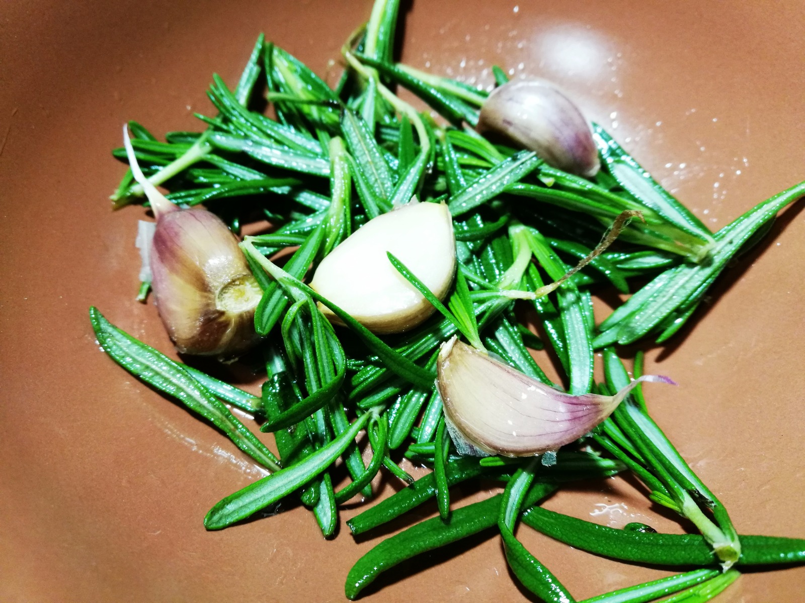 Potato (baked in a special way) - My, , Potato, Recipe, Preparation, Men's cooking, Rosemary, Cooking, Garnish, Longpost