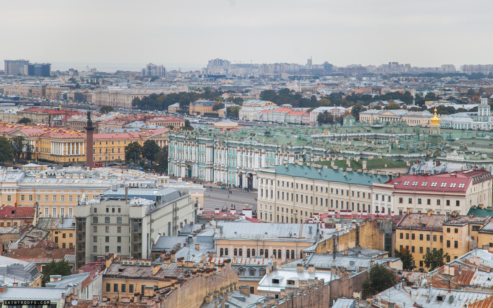 View of the city from the Church of the Savior on Blood - My, Saint Petersburg, Town, Longpost