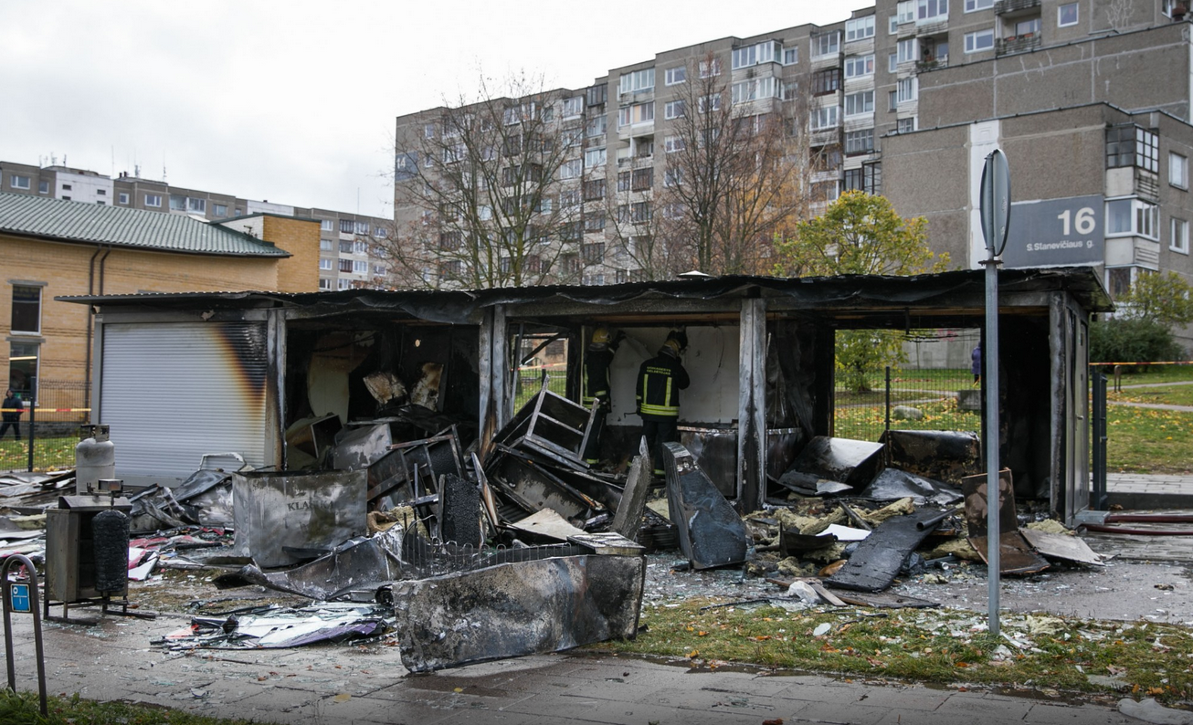 The tragic story of a fast food outlet in Vilnius - Vilnius, Shawarma, Fire, Longpost