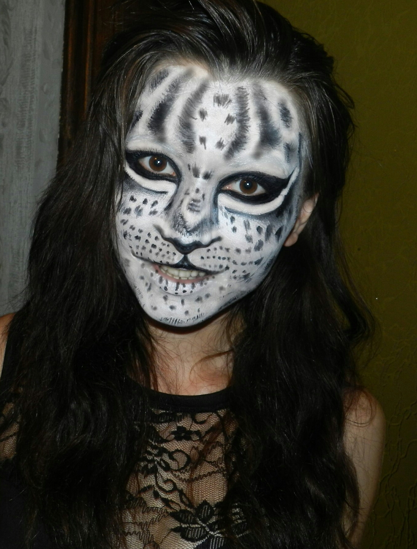 Face painting - My, Hobby, Makeup, Drawing, Longpost