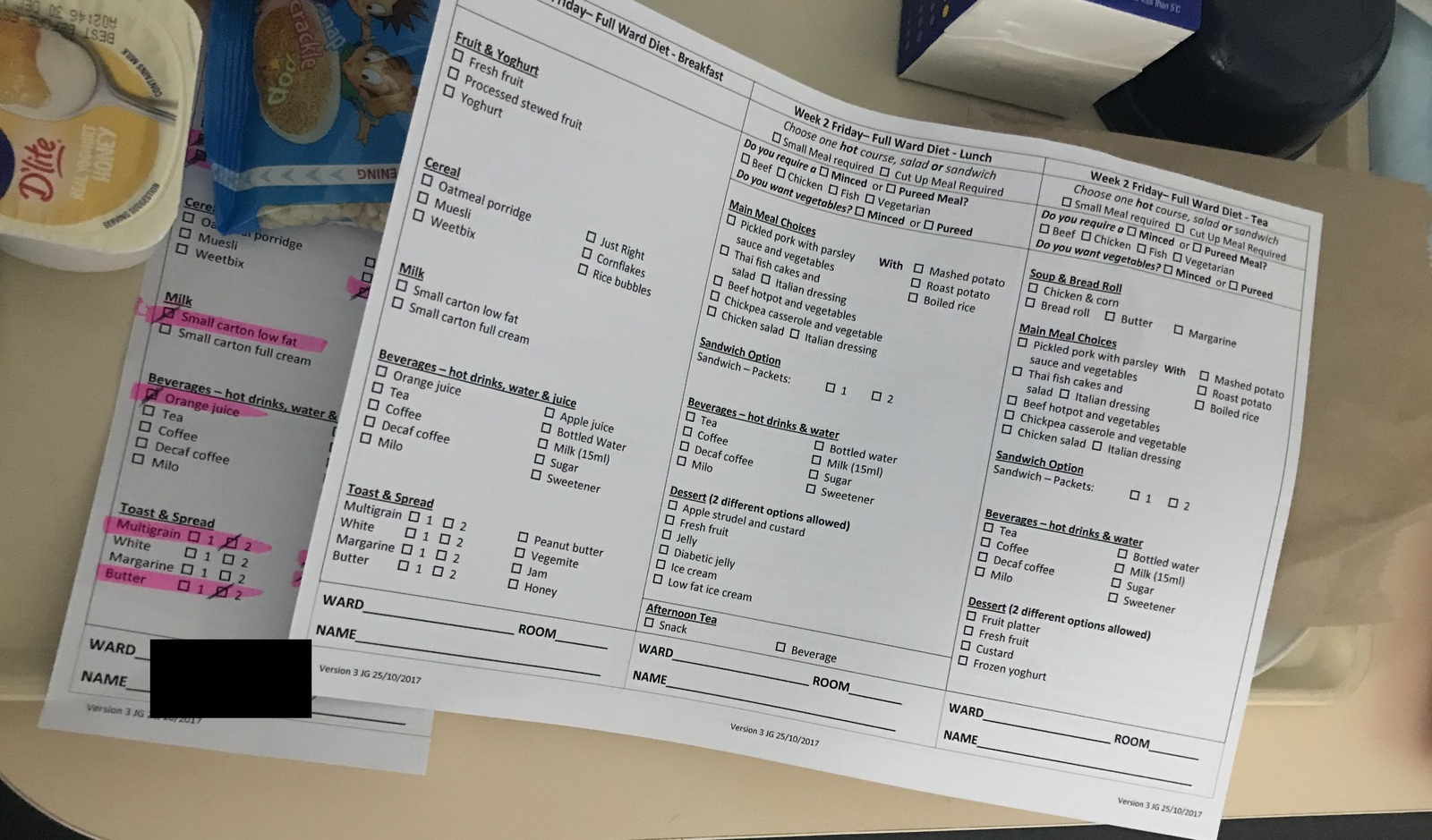 About hospital food - The medicine, Food, Hospital