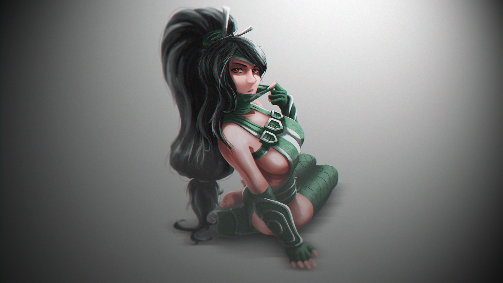 Akali - My, League of legends, Fan art, Akali, Akali