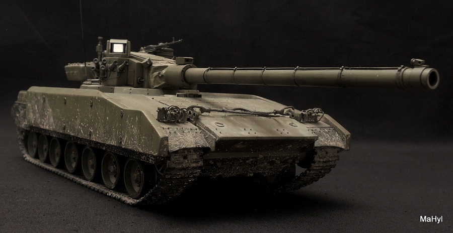 Object 477A1 Note - Weapon, MBT, , Stand modeling, Longpost