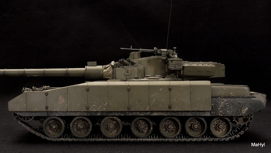 Object 477A1 Note - Weapon, MBT, , Stand modeling, Longpost