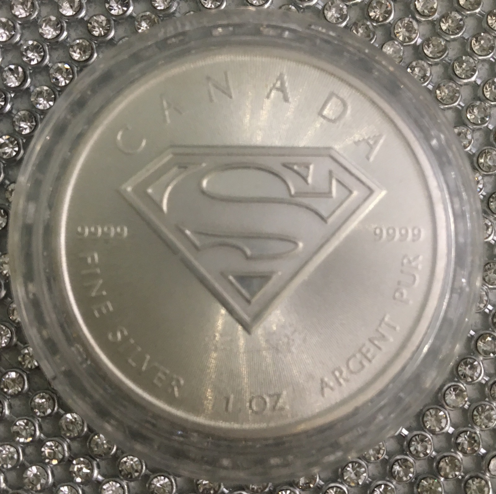 And this was given to me - My, Coin, Canada, Superman, Silver, Presents, Dollars