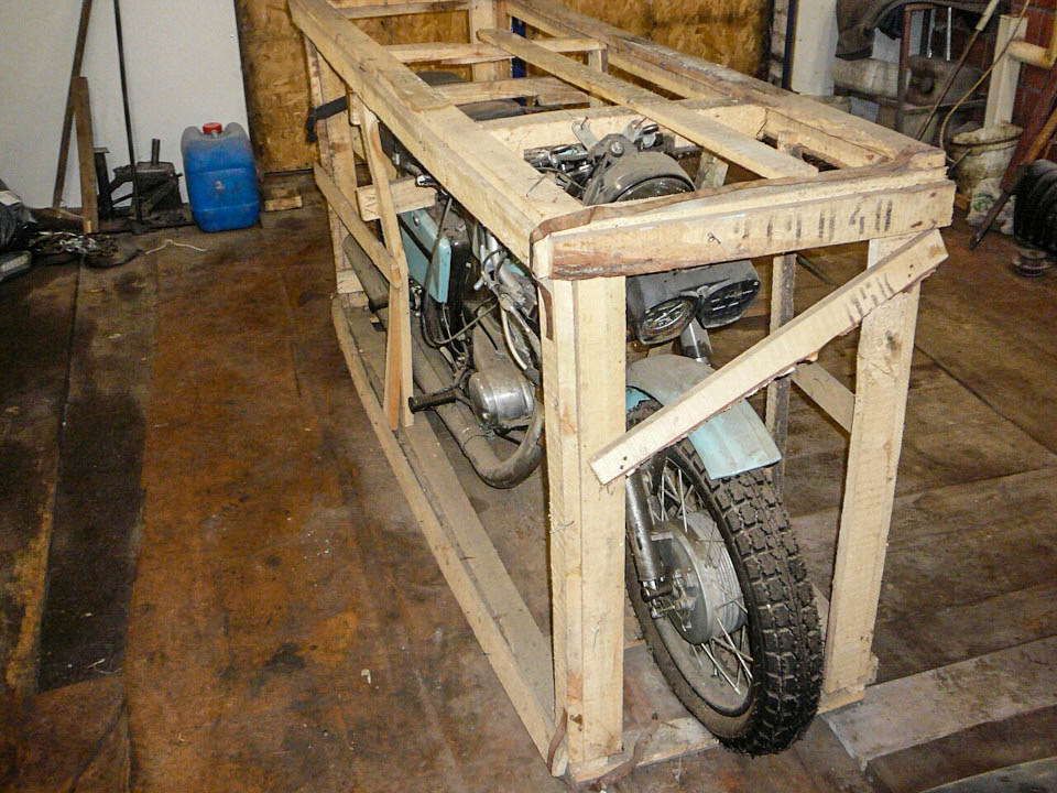 New motorcycle IZH Planet-5 1993: unpacking the box - Motorcycles, Time capsule, Longpost, Moto