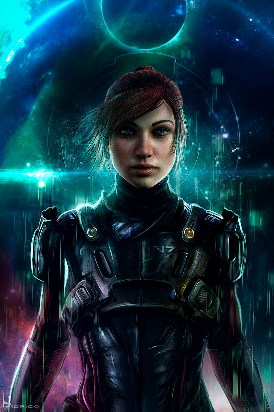 Mass Effect Heroes - Mass Effect: Andromeda, Cora Harper, , , Aria TLoak, Art, Longpost