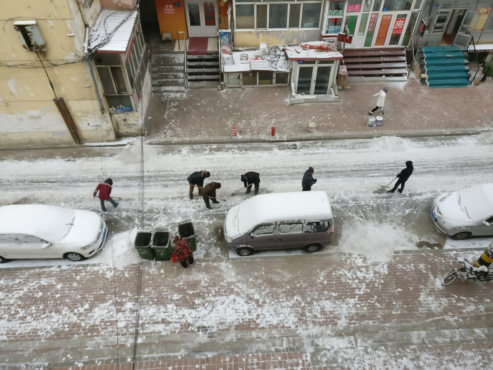 Destruction of snow in Harbinski - My, Harbin, Laovai