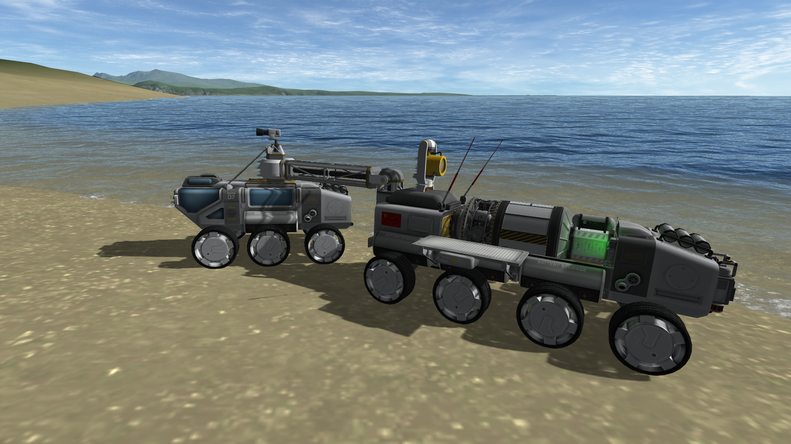 Articulated rover - My, Kerbal space program, Games, Sandbox, Cosmonautics, Video, Longpost