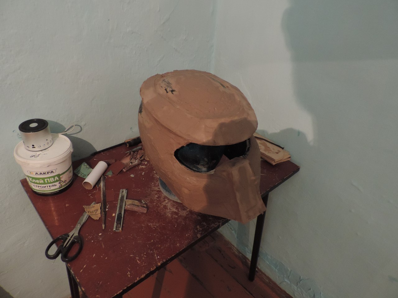 Part 2 #helmet #predator #model4002 #papercraft #pepakura - My, , , Longpost, Tag, Predator (film)