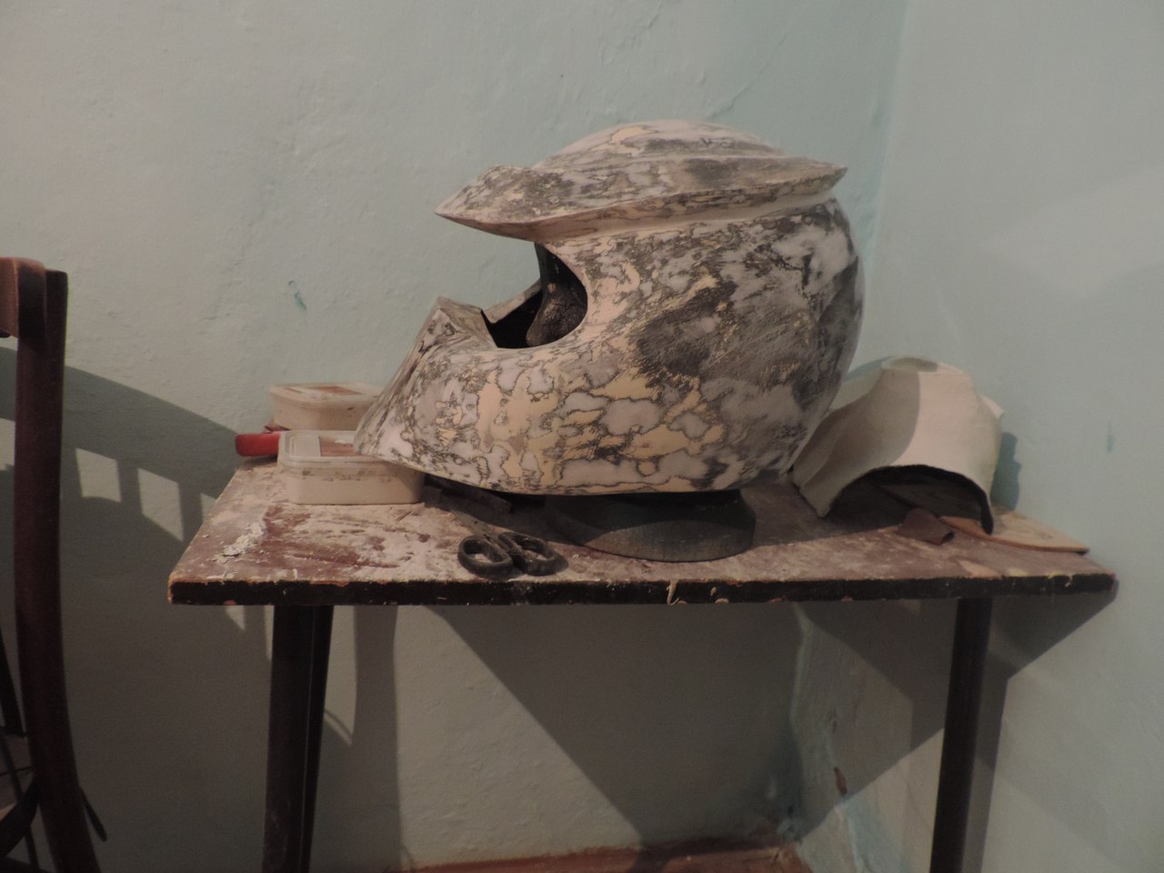 Part 2 #helmet #predator #model4002 #papercraft #pepakura - My, , , Longpost, Tag, Predator (film)