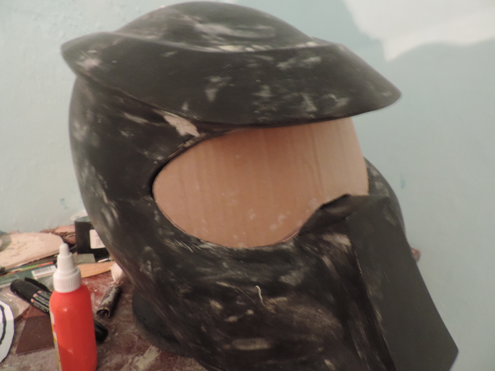 Part 2 #helmet #predator #model4002 #papercraft #pepakura - My, , , Longpost, Tag, Predator (film)