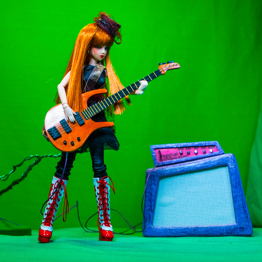 Stop motion music videos - My, Hobby, Doll, Music, Musical instruments, Stop-Motion, Animation, Longpost