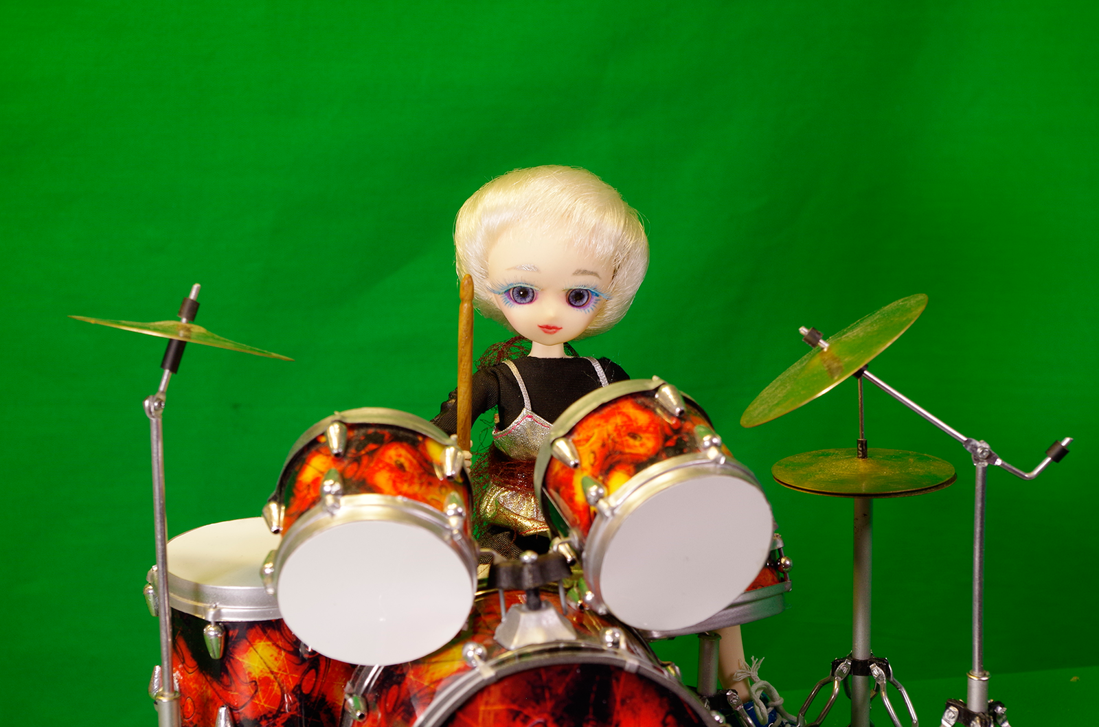 Stop motion music videos - My, Hobby, Doll, Music, Musical instruments, Stop-Motion, Animation, Longpost