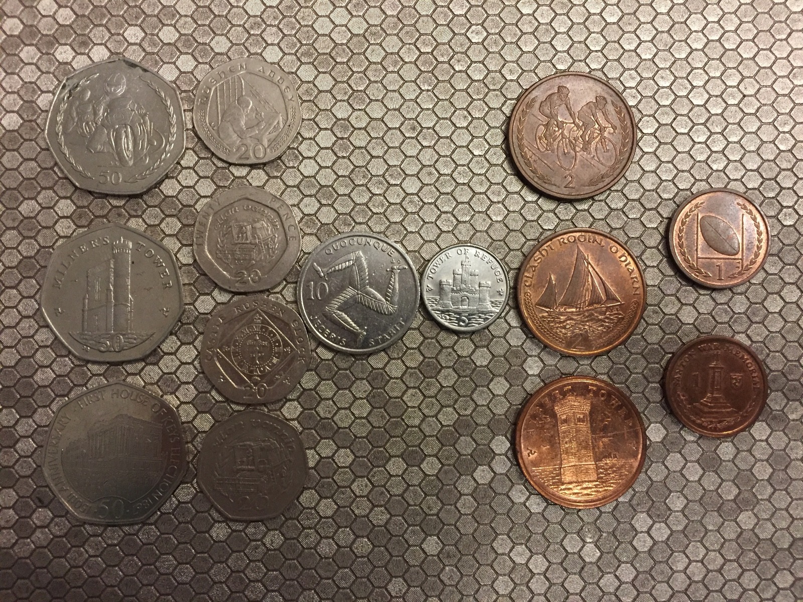 Britain and the Isles. Other coins from the GB collection - My, Coin, Quid, Pound, Great Britain, Island, Longpost, pence